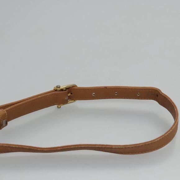 CELINE Macadam Canvas Shoulder Bag Beige - Picture 8 of 13